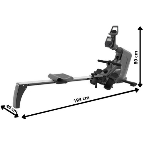 Гребной тренажер  Kettler Rower 2.0 Black - фото №2